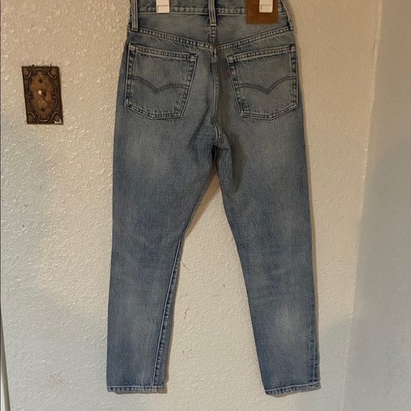 Levi's Light Blue Straight Women's Jeans vintage - Picture 2 of 5